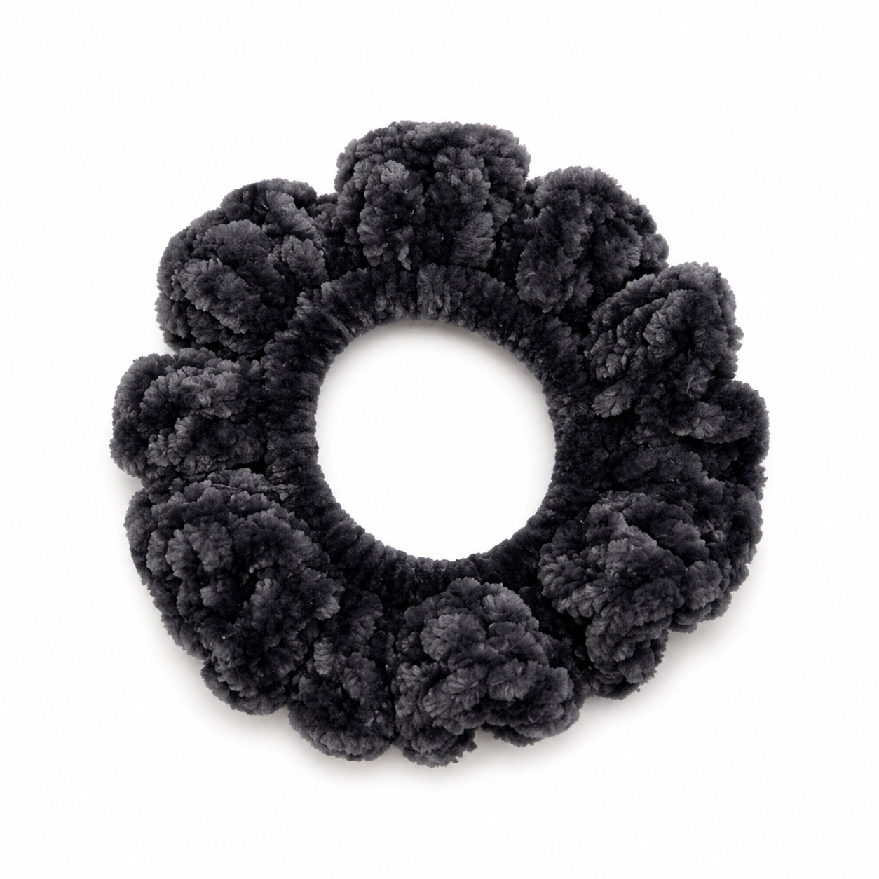 Velvet Crochet Scrunchie