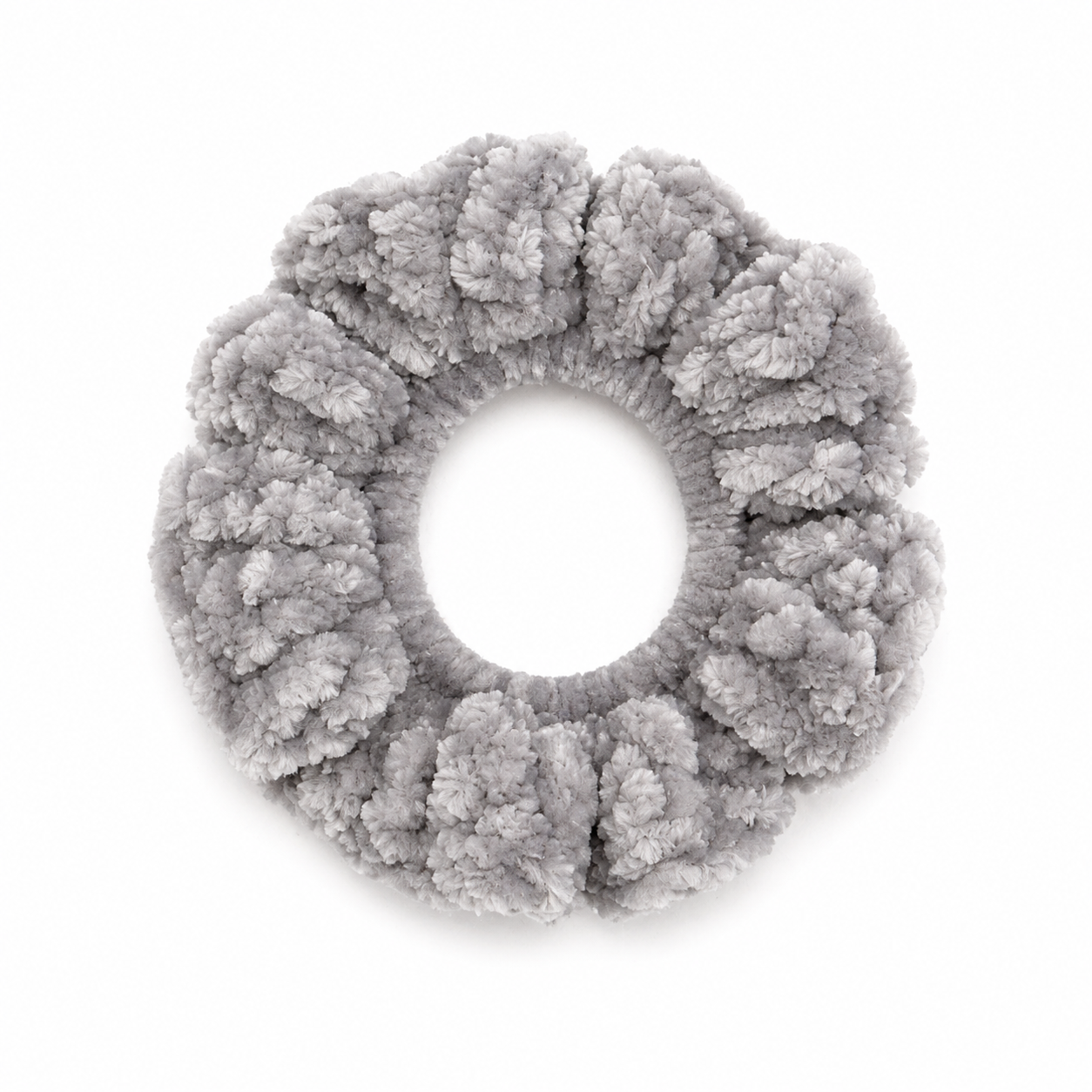 Velvet Crochet Scrunchie