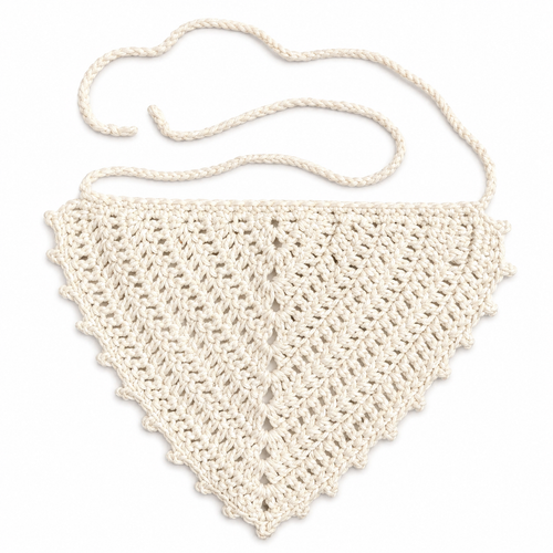 Picot Hair Bandana